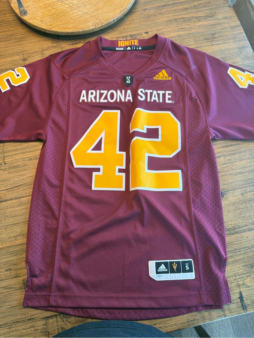 Adidas Arizona State Football Off-Field Jersey - Tillman -size small